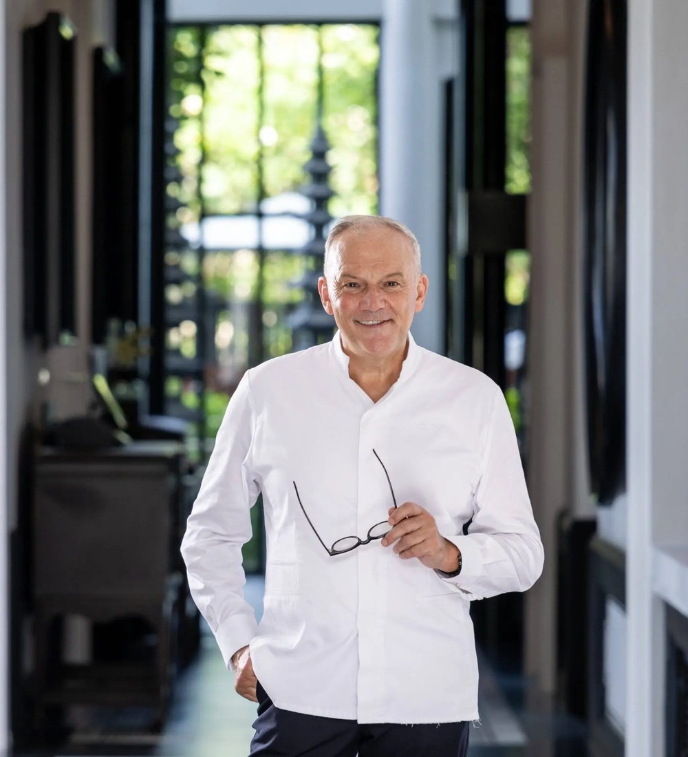 Pierre Gagnaire, chef behind La Maison 1888 at InterContinental Danang Sun Peninsula Resort